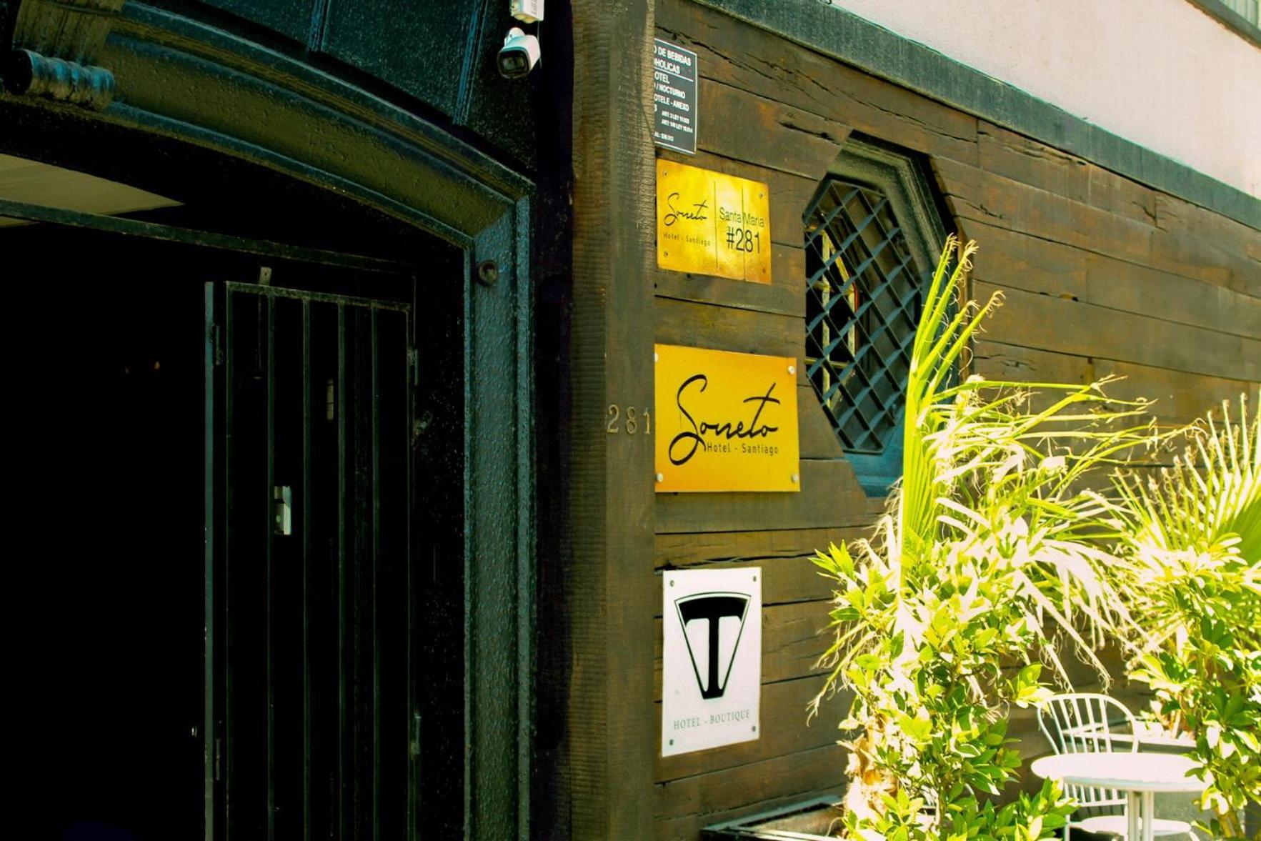 Hotel Sonetto Santiago de Chile Exteriör bild